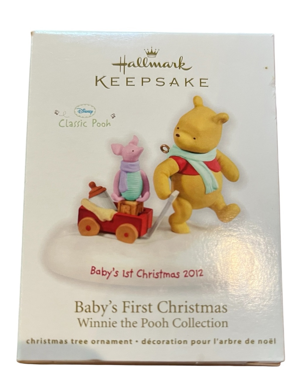 Hallmark Keepsake Baby's First Christmas 2012 Winnie the Pooh Ornament
